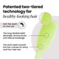 Tangle Teezer Fine & Fragile Plant Detangling Hair Brush Cool Matcha - Imperfect Box