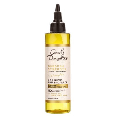 Carol's Daughter Goddess Strength Scalp Oil and Hair Oil Deep Treatment 4.2 fl oz - Imperfect Container