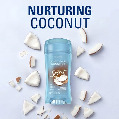 Secret Fresh Clear Gel Antiperspirant & Deodorant Coconut Scent 2pk/2.6oz - Imperfect Container
