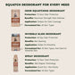 DR. SQUATCH Men's Deodorant Spray Natural Wood Barrel Bourbon 4 fl oz - New