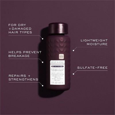 Kristin Ess + Peptide Restore Strengthening Conditioner 10 fl oz - Imperfect Container
