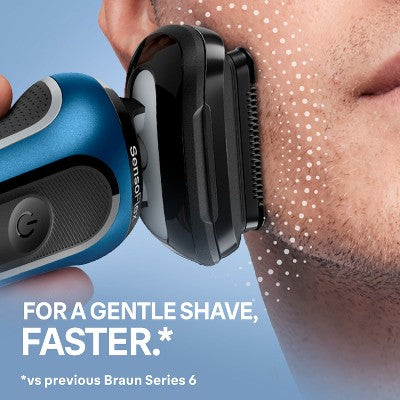 Braun Series 6-6172cc Rechargeable Wet & Dry Shaver + Smart Care Center - Imperfect Box