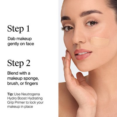 Neutrogena Hydro Boost Hydrating Tint Liquid Foundation 10 Classic Ivory - Imperfect Container