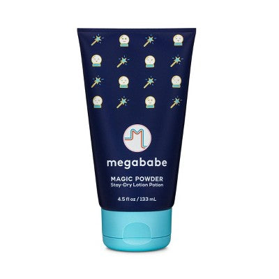 Megababe Magic Powder Stay-Dry Lotion Potion Cream Deodorant 4.5 fl oz - Imperfect Container