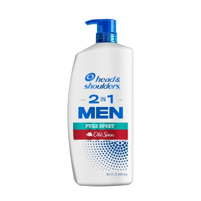 Head & Shoulders Men's 2-in-1 Shampoo and Conditioner, Anti-Dandruff Treatment, Old Spice Pure Sport for Daily Use, Paraben-Free 28.2 fl oz - Imperfect Container
