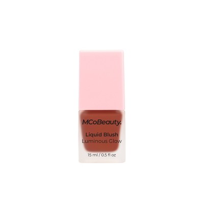MCoBeauty Liquid Blush Luminous Glow Bella Vita/Dusty Rose 0.5 fl oz - Imperfect Box