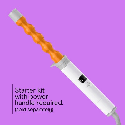 Conair Style Chemistry Bubble Curling Wand Attachment For Use With Style Chemistry Starter Kit Power Handle Orange 1" - New