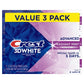 Crest 3D White Advanced Teeth Whitening Toothpaste Radiant Mint 3.3oz/3pk - Missing Box