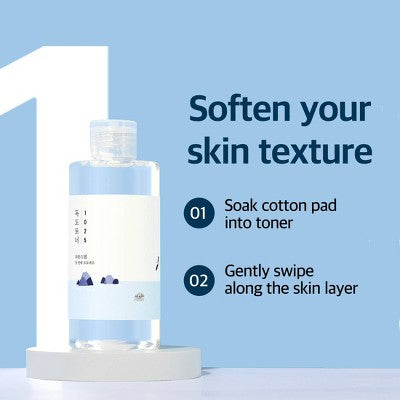 Round Lab 1025 Dokdo Toner Korean Skincare 200ml - Imperfect Box