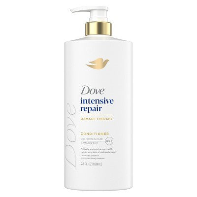 Dove Beauty Intensive Repair Hair Conditioner Pump with Amino Serum & Bio-Protein Care 28 fl oz - New