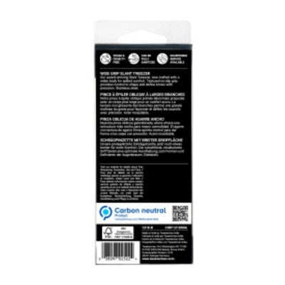 Tweezerman No Slip Wide Grip Slant Tweezer - New