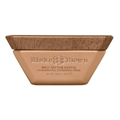 Blake Brown Fundamental Nourishing Mask Wild Nectar Santal Woody Floral Fragrance 8 oz - Imperfect Container