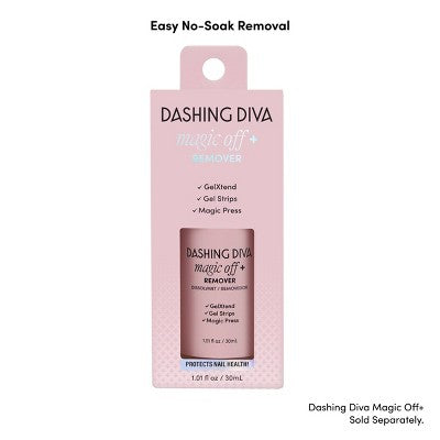 Dashing Diva Mani/Pedi Gloss Nail Art White Flag 54ct - Imperfect Box
