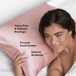 Kitsch Satin Pillowcase Pink - Imperfect Box