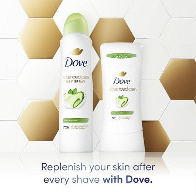 Dove Beauty Advanced Care Cool Essentials 72-Hour Women& Antiperspirant & Deodorant  2.6oz/2pk - New