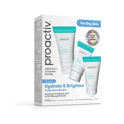 Proactiv+ 30 Day Acne Treatment Skincare Kit 4oz/3pk - Imperfect Box