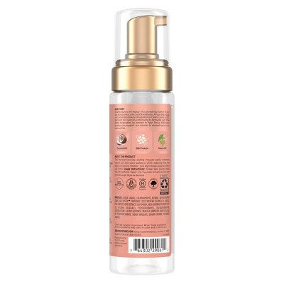 SheaMoisture Coconut and Hibiscus Frizz-Free Curl Mousse 7.5 fl oz - Missing Lid