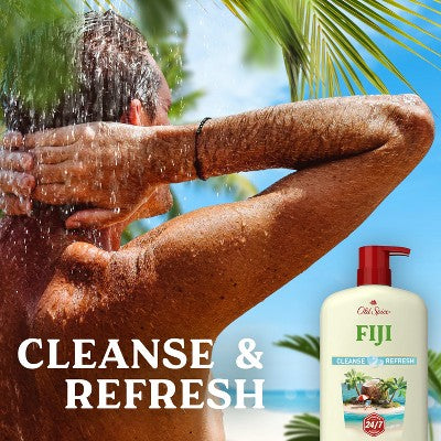 Old Spice Men's Body Wash Fresh/Tropical Scent 30 fl oz - Imperfect Container