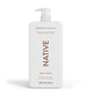 Native Sulfate Free Body Wash Coconut; Vanilla 36 fl oz - Imperfect Container