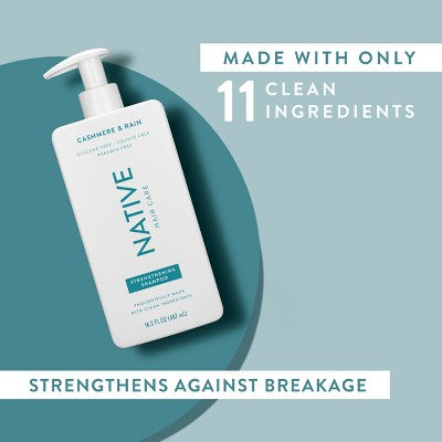 Native Cashmere & Rain Strengthening Shampoo 16.5 fl oz - New