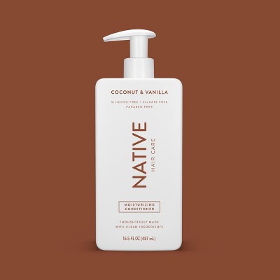 Native Coconut & Vanilla Moisturizing Vegan Conditioner 16.5 fl oz - Imperfect Container