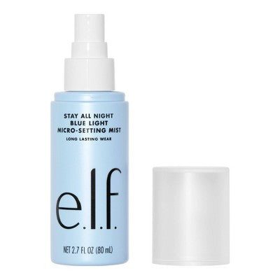 e.l.f. Stay All Night Blue Light Micro-Setting Mist 2.7 fl oz - New
