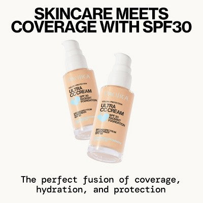 Pacifica Ultra CC Cream Radiant Foundation with SPF 17 Neutral/Fair 1 fl oz - Imperfect Box