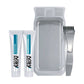 Just For Men Mustache & Beard Coloring for Gray Hair with Brush Included Medium Dark Brown M40 - New