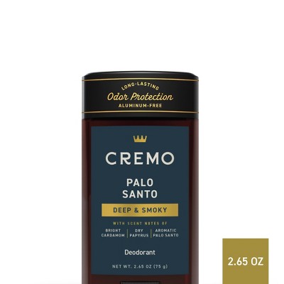 Cremo Solid Deodorant Palo Santo 2.65oz - New