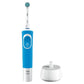 Oral-B Kids Electric Toothbrush with Sensitive Brush Head and Timer Blue - Imperfect Box