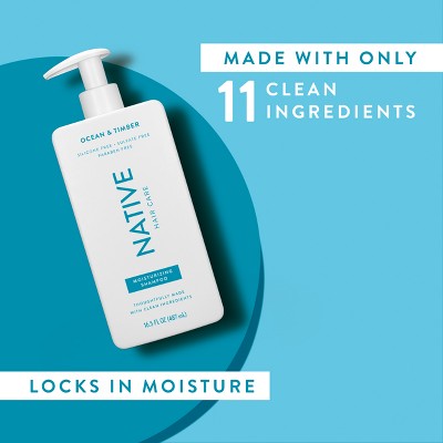 Native Ocean Timber Moisturizing Shampoo 16.5 fl oz - New