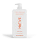 Native Body Wash for Men & Women Citrus & Herbal Musk Sulfate Free with Pump 36 fl oz - Imperfect Container
