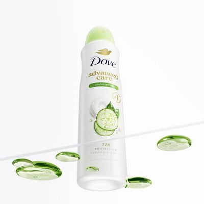 Dove Beauty Advanced Care Cool Essential Antiperspirant Deodorant Twin Pack 3.8oz/2ct - New