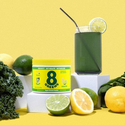 8Greens Super Greens Powder 175g - New