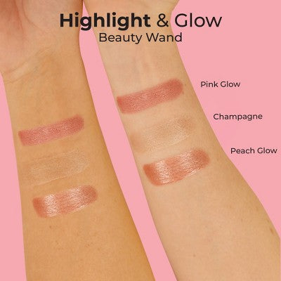 MCoBeauty Highlight & Glow Beauty Wand Champagne Glow - New