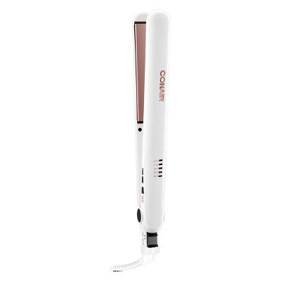 Conair Double Ceramic Flat Iron White 1" - Imperfect Box