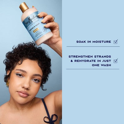 SheaMoisture Manuka Honey & Yogurt Hydrate & Repair Shampoo 13 fl oz - Imperfect Container