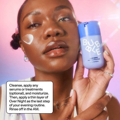 Bubble Skincare Over Night Hydrating Sleep Mask 1.7 fl oz - Imperfect Box