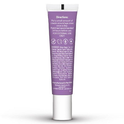 TruSkin Depuffing Longevity Eye Cream 0.5 fl oz - New