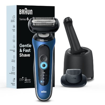 Braun Series 6-6172cc Rechargeable Wet & Dry Shaver + Smart Care Center - Imperfect Box