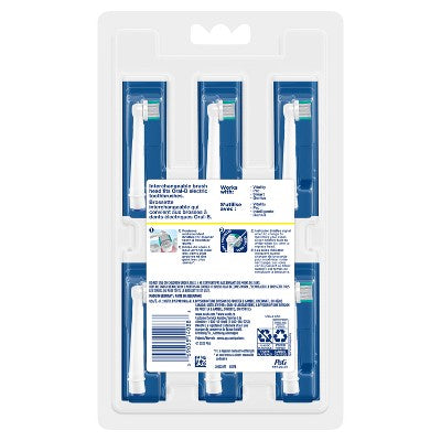 Oral-B Daily Clean Electric Toothbrush Replacement Brush Heads Refill 6ct - Imperfect Box