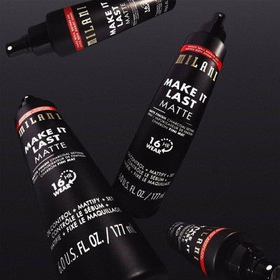 Milani Make It Last Matte Finish Charcoal Setting Spray 6 fl oz - Imperfect Container