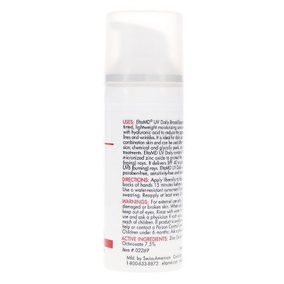 EltaMD UV Daily Broad-Spectrum SPF 40 Tinted Moisturizing Facial Sunscreen 1.7 oz - Imperfect Box