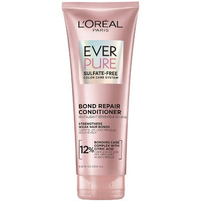 L'Oreal Paris EverPure Sulfate Free Bond Repair Color Care Conditioner 6.8 fl oz - New
