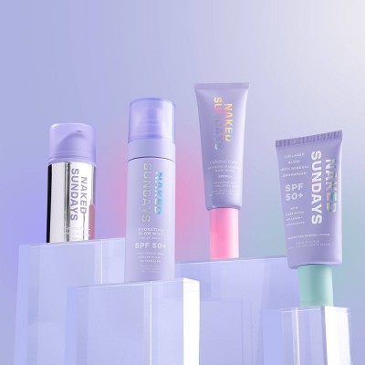 Naked Sundays Collagen Glow Mineral Perfecting Priming Lotion SPF50 + 50ml - Imperfect Box