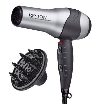 Revlon Perfect Heat Volumizing Turbo Hair Dryer 1875 Watt - Imperfect Box