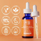Seoul Ceuticals Korean Skin Care K Beauty 20% Vitamin C Hyaluronic Acid Serum + CE Ferulic Acid Provides Potent 1oz - Imperfect Box