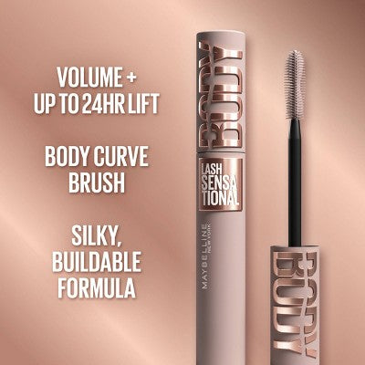 Maybelline Lash Sensational Body Volume Mascara 904 Waterproof Very Black 0.24 fl oz - Imperfect Box