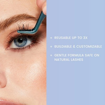 KISS Products Falscara Clear Band Lash Extension Kit 36ct - Imperfect Box