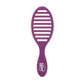 Wet Brush Speed Dry Detangler Hair Brush for Quick Heat Drying Frost Purple - Imperfect Box